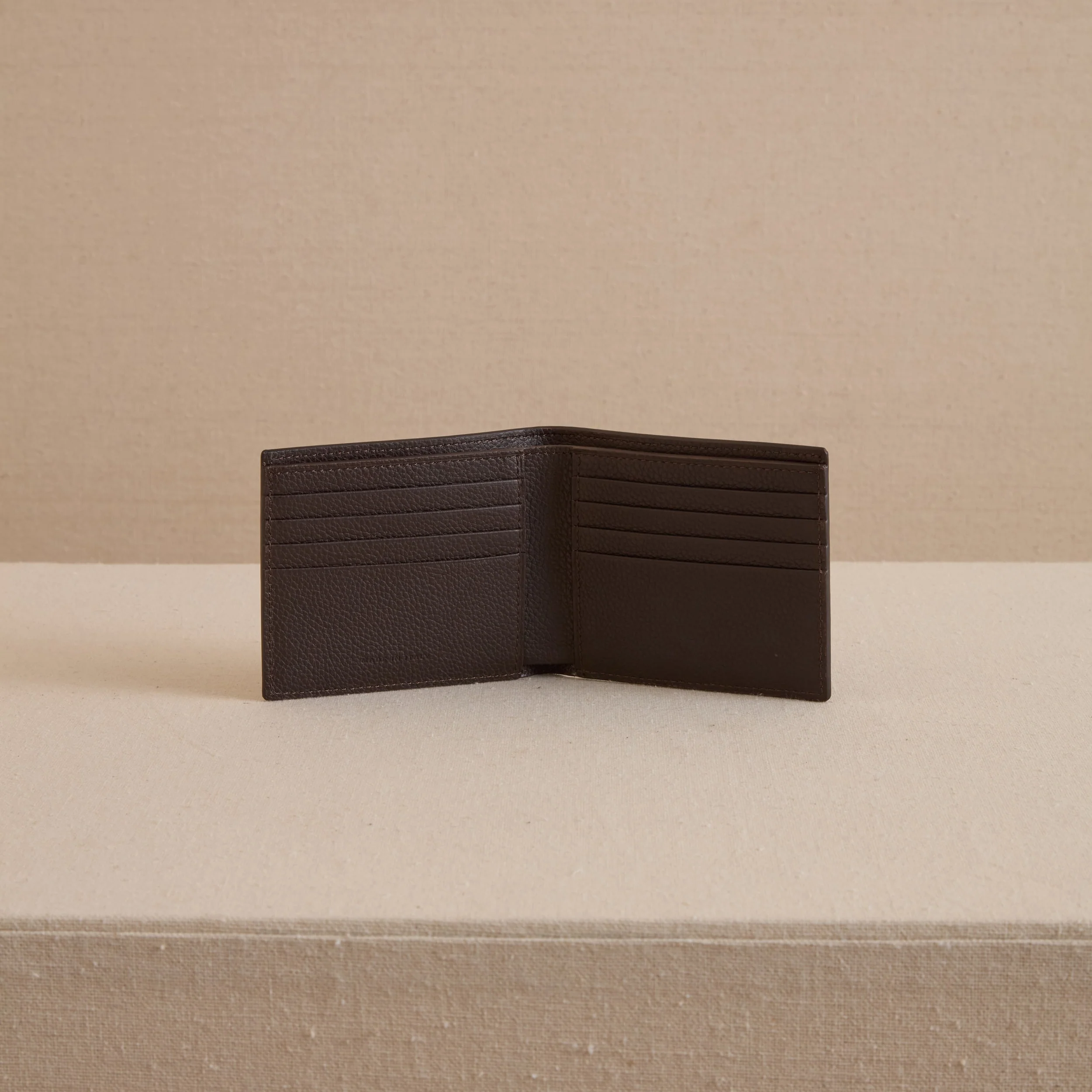 Bi-Fold Wallet in Chocolate - Image 3