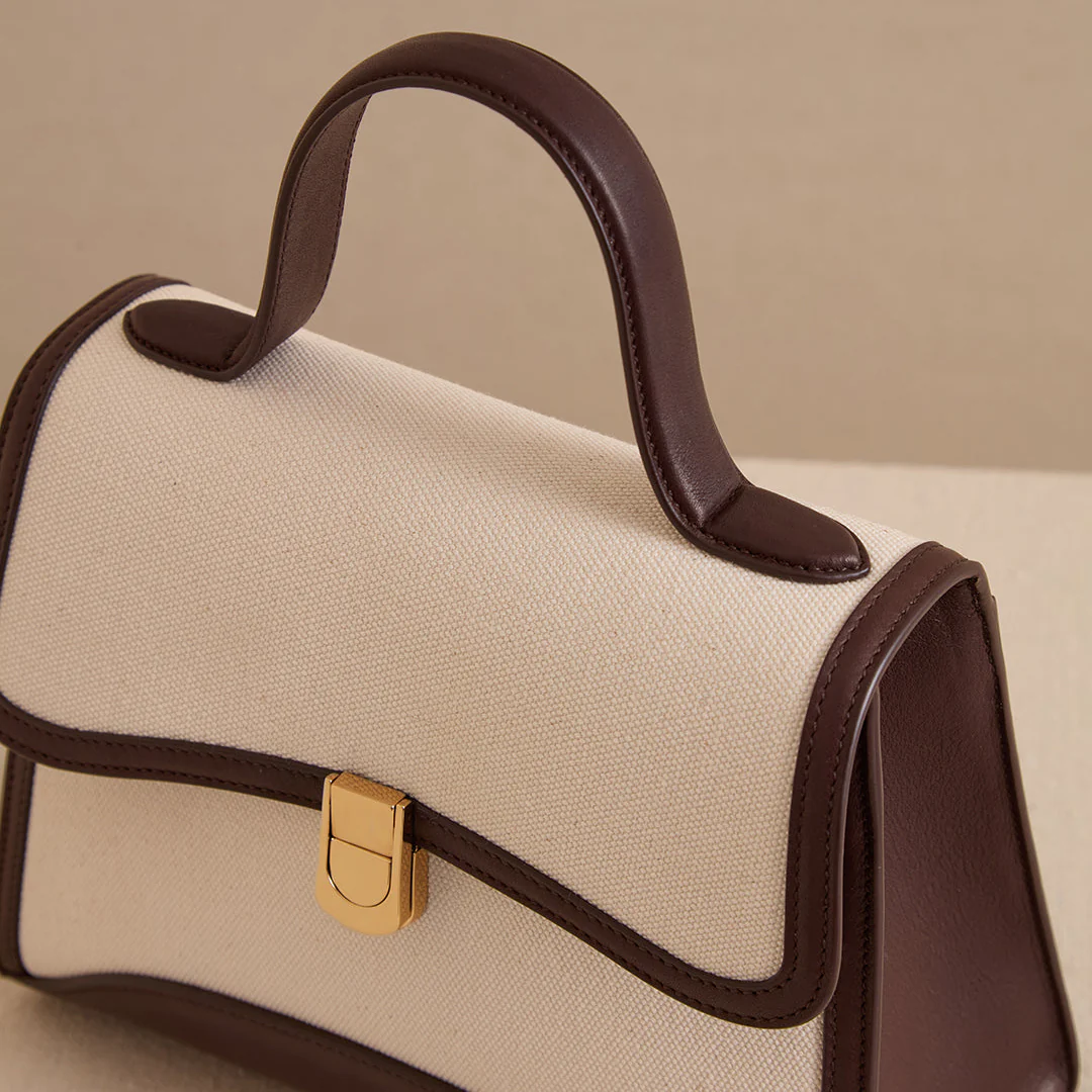 Madeline 21 in Canvas Chocolate - Image 6