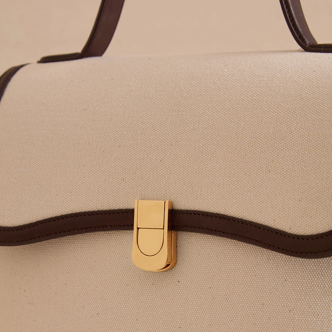 Madeline 30 in Canvas Chocolate - Image 5