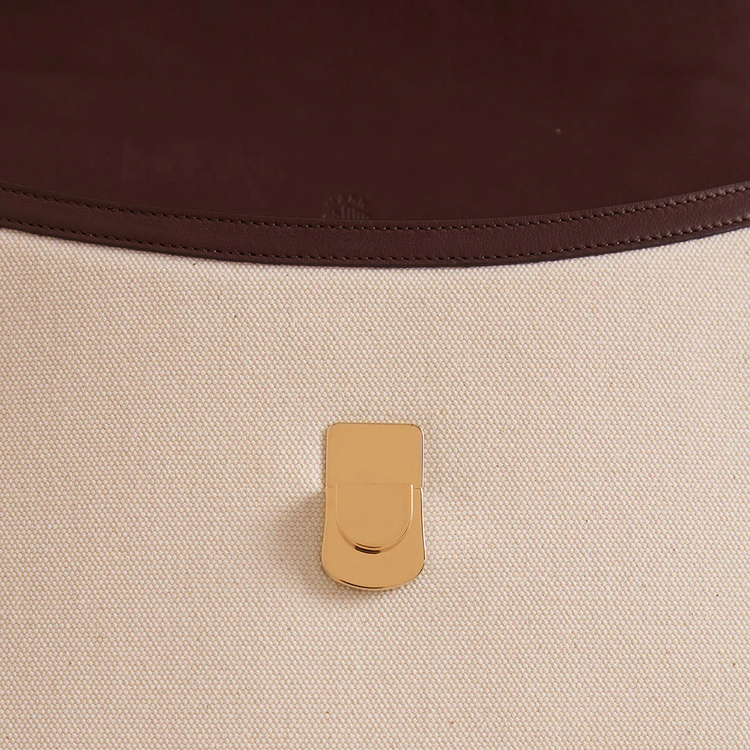 Madeline 30 in Canvas Chocolate - Image 7