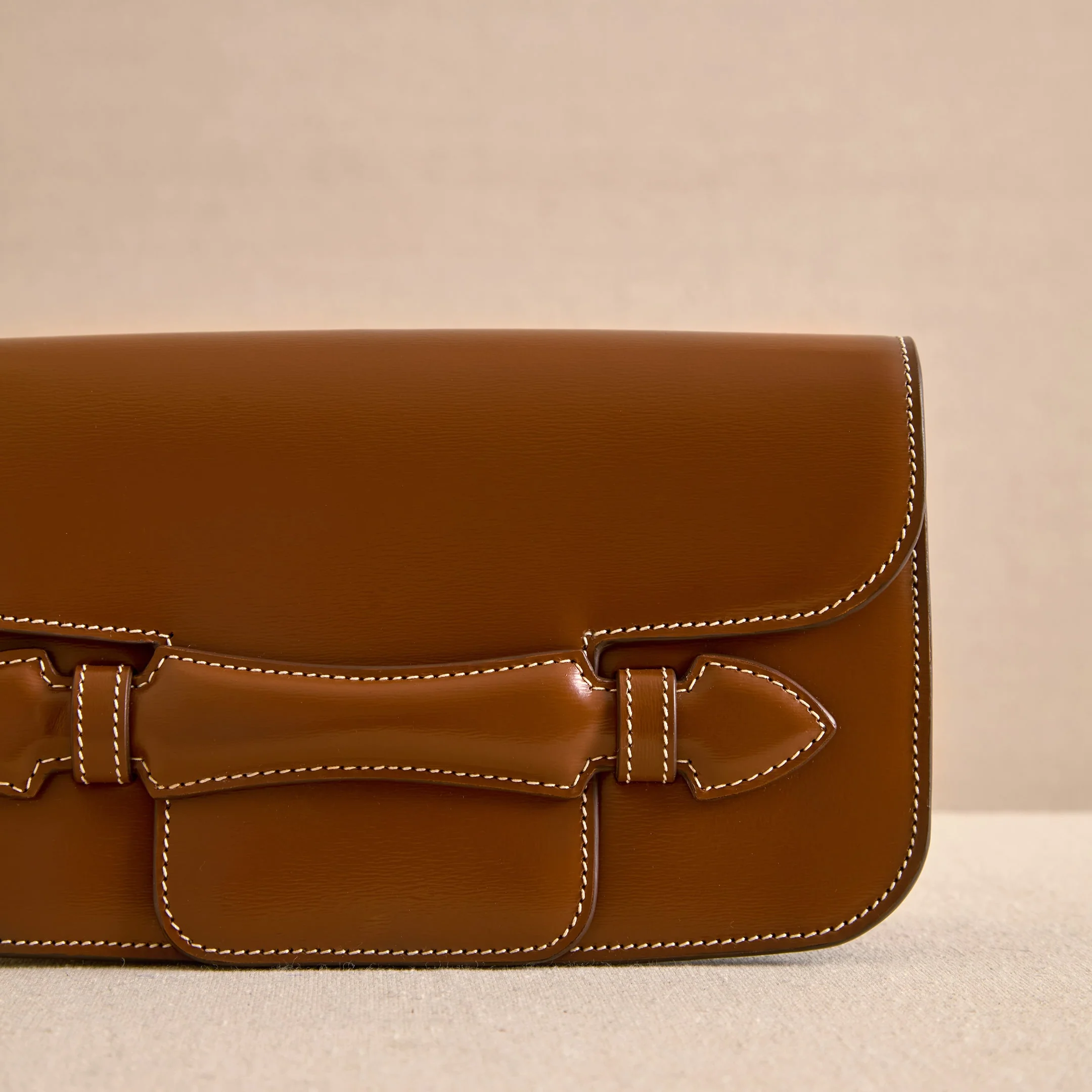 Romy Clutch in Acorn - Image 6