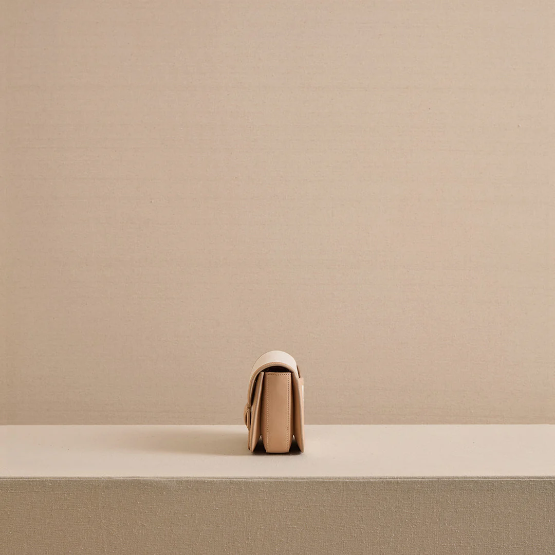Romy Clutch in Canvas Natural - Image 4