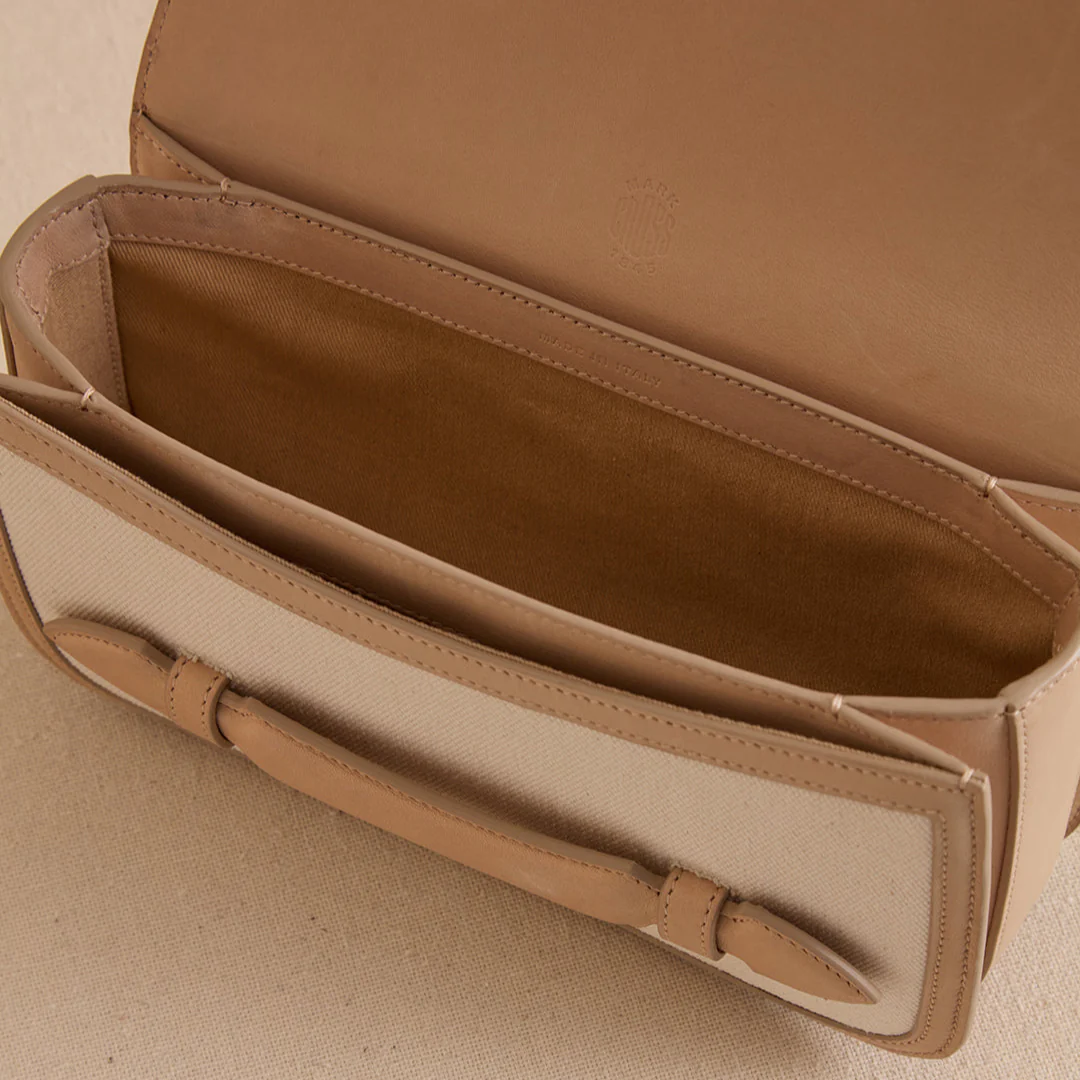 Romy Clutch in Canvas Natural - Image 5