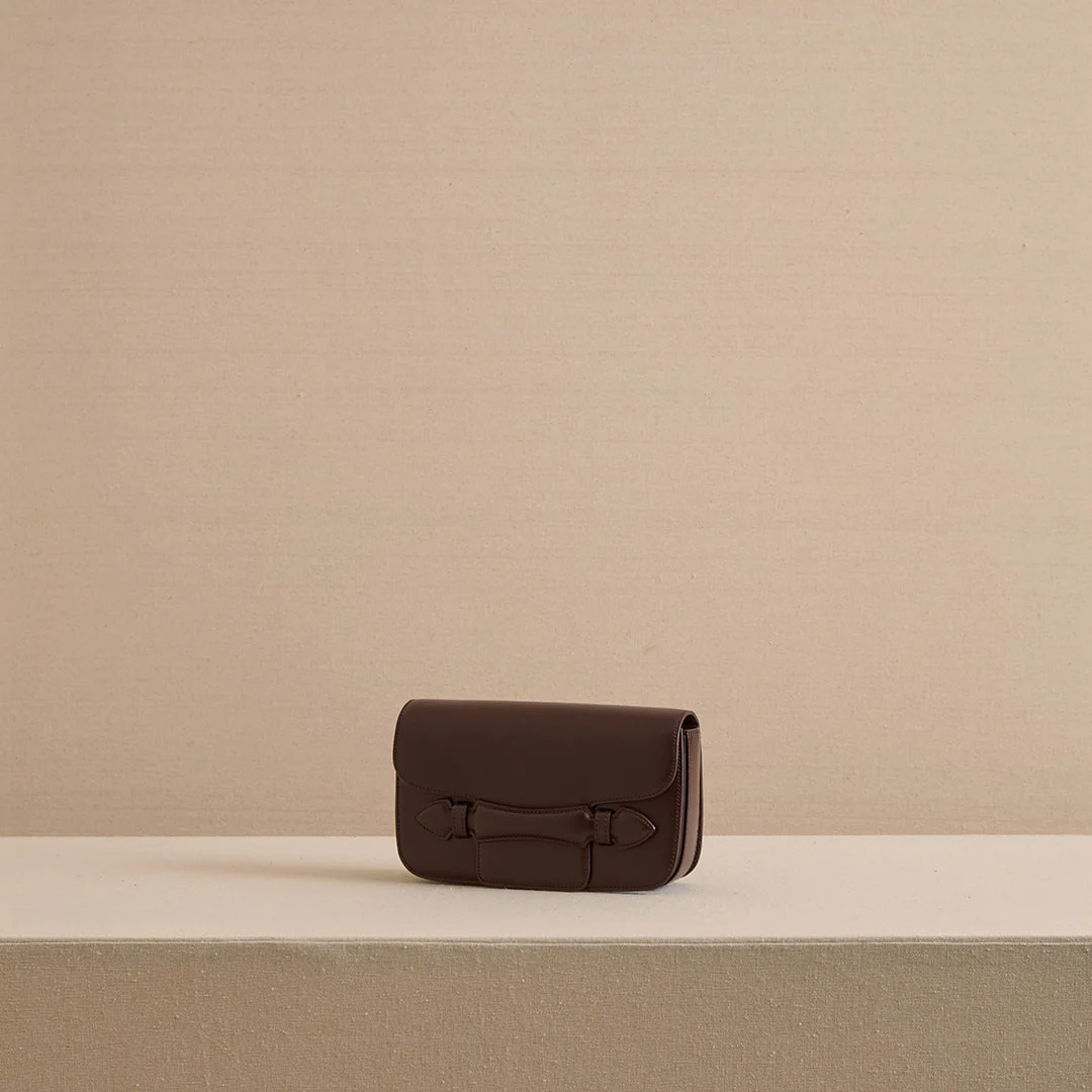 Romy Clutch in Chocolate - Image 3