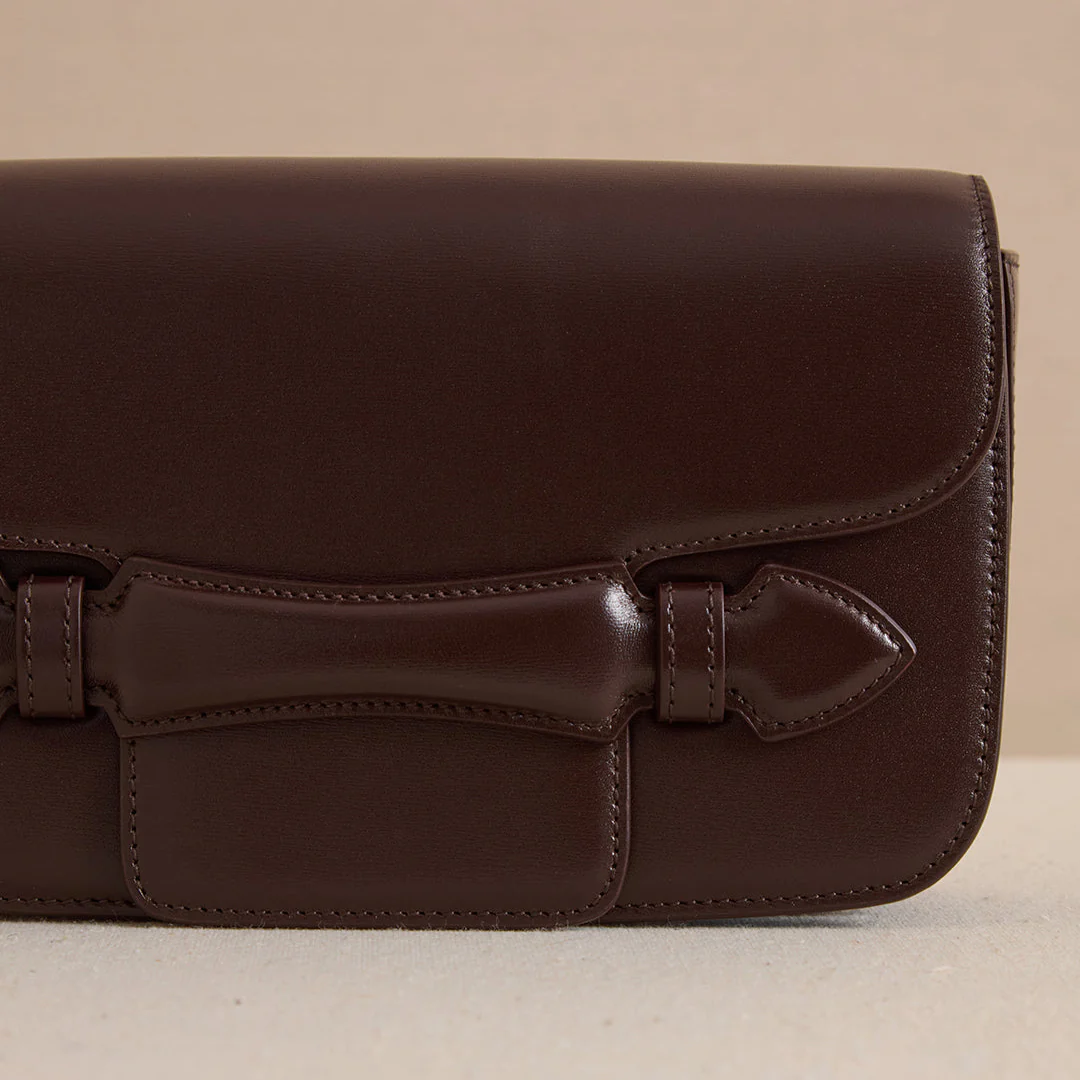 Romy Clutch in Chocolate - Image 6
