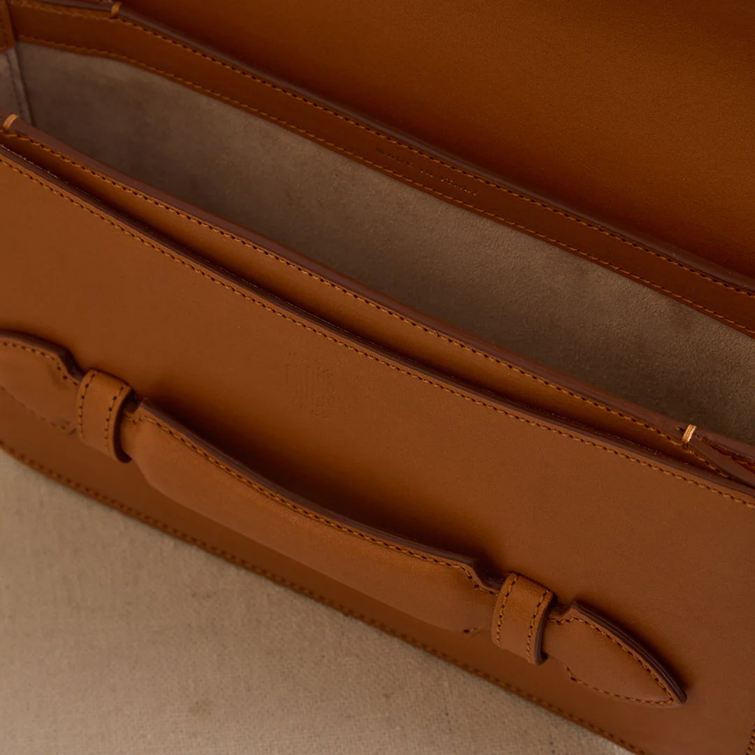 Romy Clutch in Luggage - Image 4