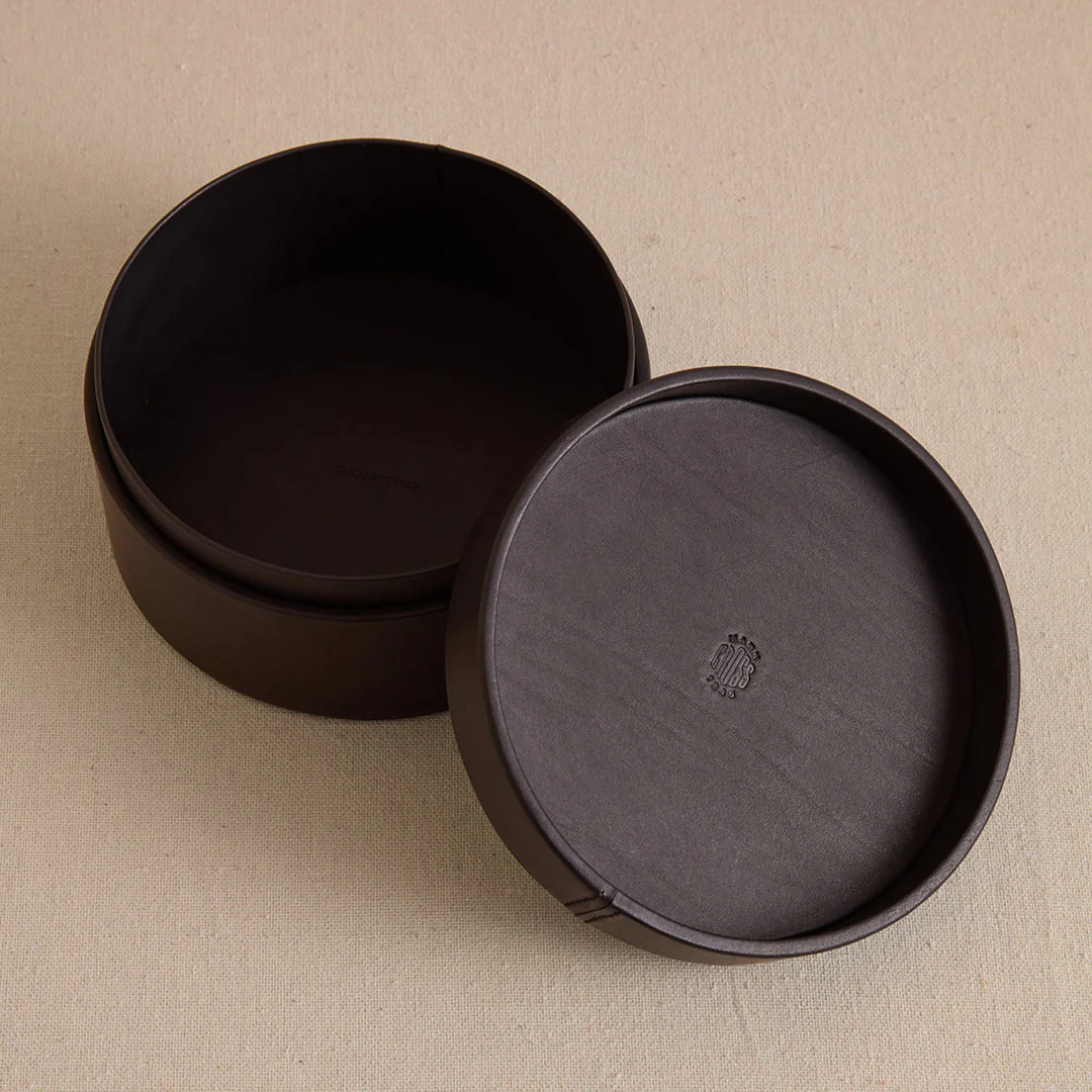 Round Box in Black - Image 3