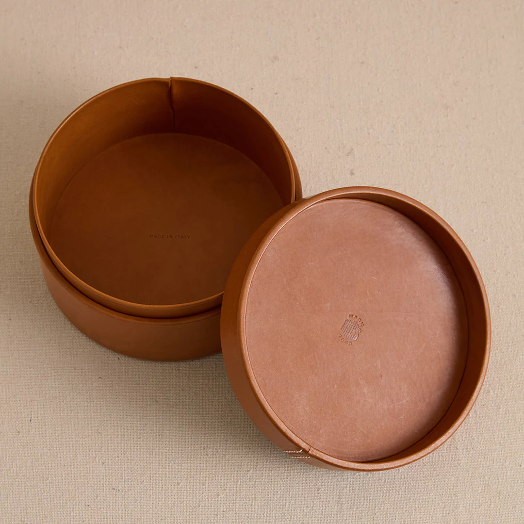 Round Box in Luggage - Image 3