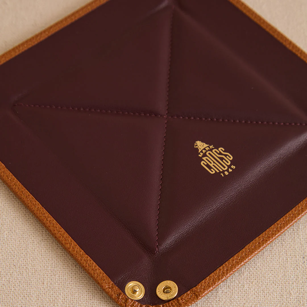 Valet Tray 14 in Luggage and Oxblood - Image 5