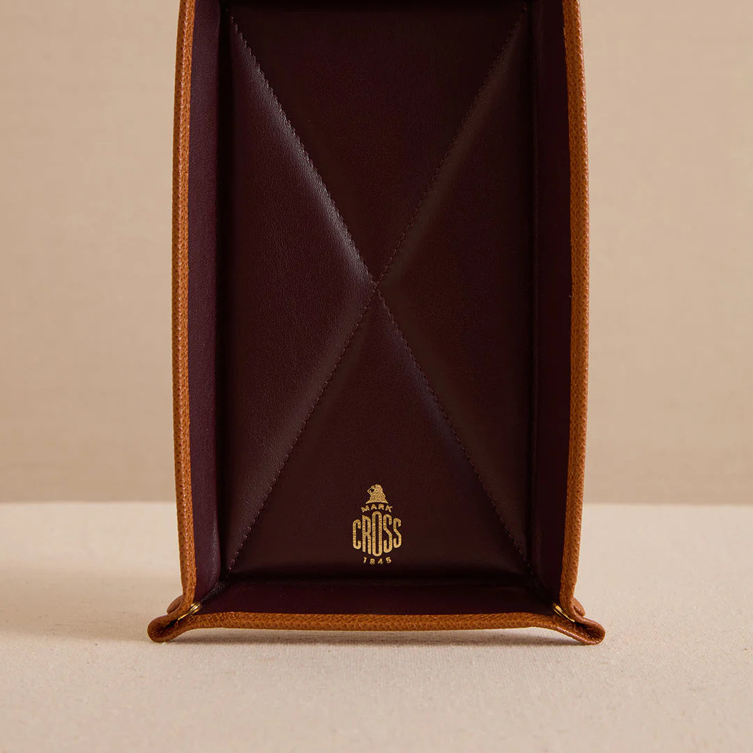 Valet Tray 23 in Luggage and Oxblood - Image 4